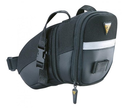Image of Topeak Aero Wedge Saddle Bag With Straps Medium