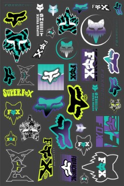 Image of Fox Clothing Reprsnt Sticker Kit