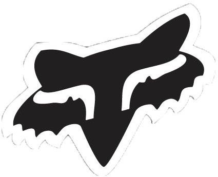 Image of Fox Clothing Fox Head 25 Sticker