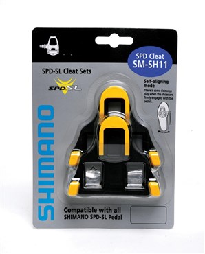 Image of Shimano SMSH11 SPDSL Cleat with 6 Degree Float