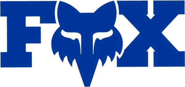 Image of Fox Clothing F Head X 3 Sticker