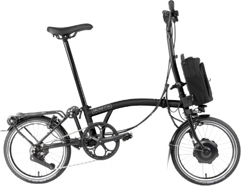 Image of Brompton Electric C Line Explore 12 With Roller Frame