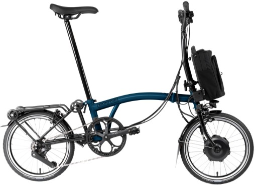 Image of Brompton Electric C Line Urban 4 With Roller Frame