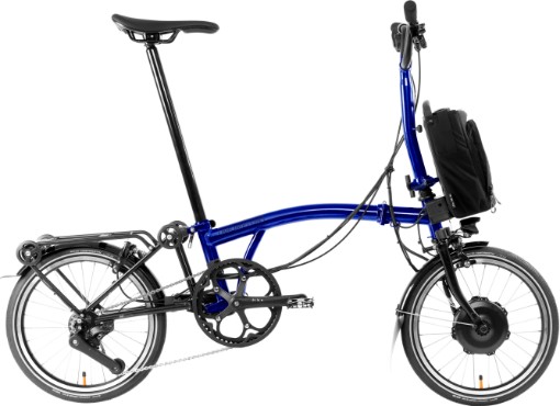 Image of Brompton Electric P Line Explore 12 With Roller Frame