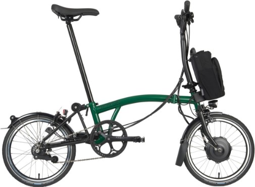 Image of Brompton Electric C Line Explore Mid Handlebar Nearly New