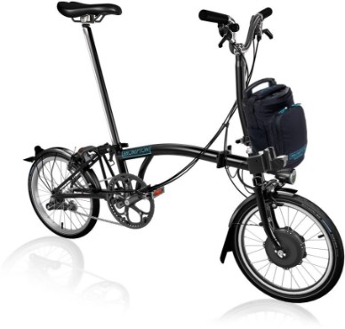 Image of Brompton Electric M6L Gloss Black Nearly New