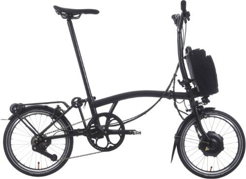 Image of Brompton Electric P Line Urban 4 With Roller Frame