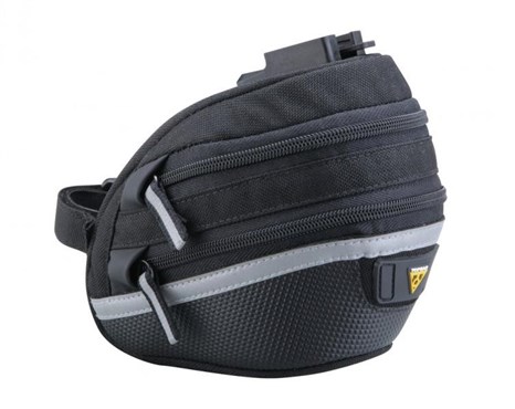 Image of Topeak Wedge Pack II Saddle Bag With QuickClick F25 wSeatpost Strap