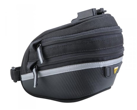 Image of Topeak Wedge Pack II Saddle Bag With QuickClick F25 wSeatpost Strap