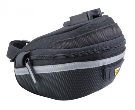 Image of Topeak Wedge Pack II Saddle Bag With QuickClick F25 wSeatpost Strap