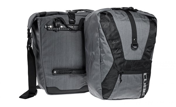 Image of Cube Travel Pannier Bags Pair 40L