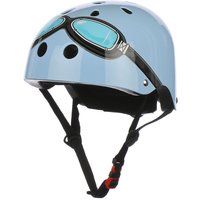 Image of Kiddimoto Blue Goggle Helmet
