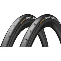 Image of Continental Attack and Force III Clincher Tyre Set