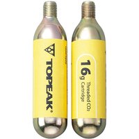 Image of Topeak Threaded CO2 Cartridge 16g 2pc
