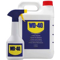 Image of WD40 Multi Purpose Product and Spray Bottle 5L