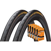 Image of Continental Gatorskin 32c Tyres 5 Tubes