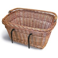 Image of Basil Wicker Rectangular Front Basket
